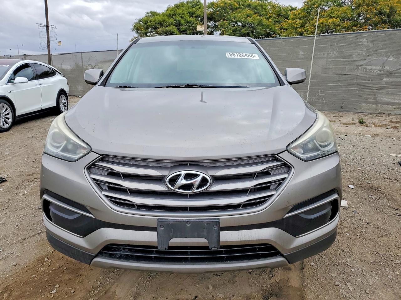 2017 Hyundai Santa Fe Sport 2.4l Серый vin: 5NMZT3LB2HH017729