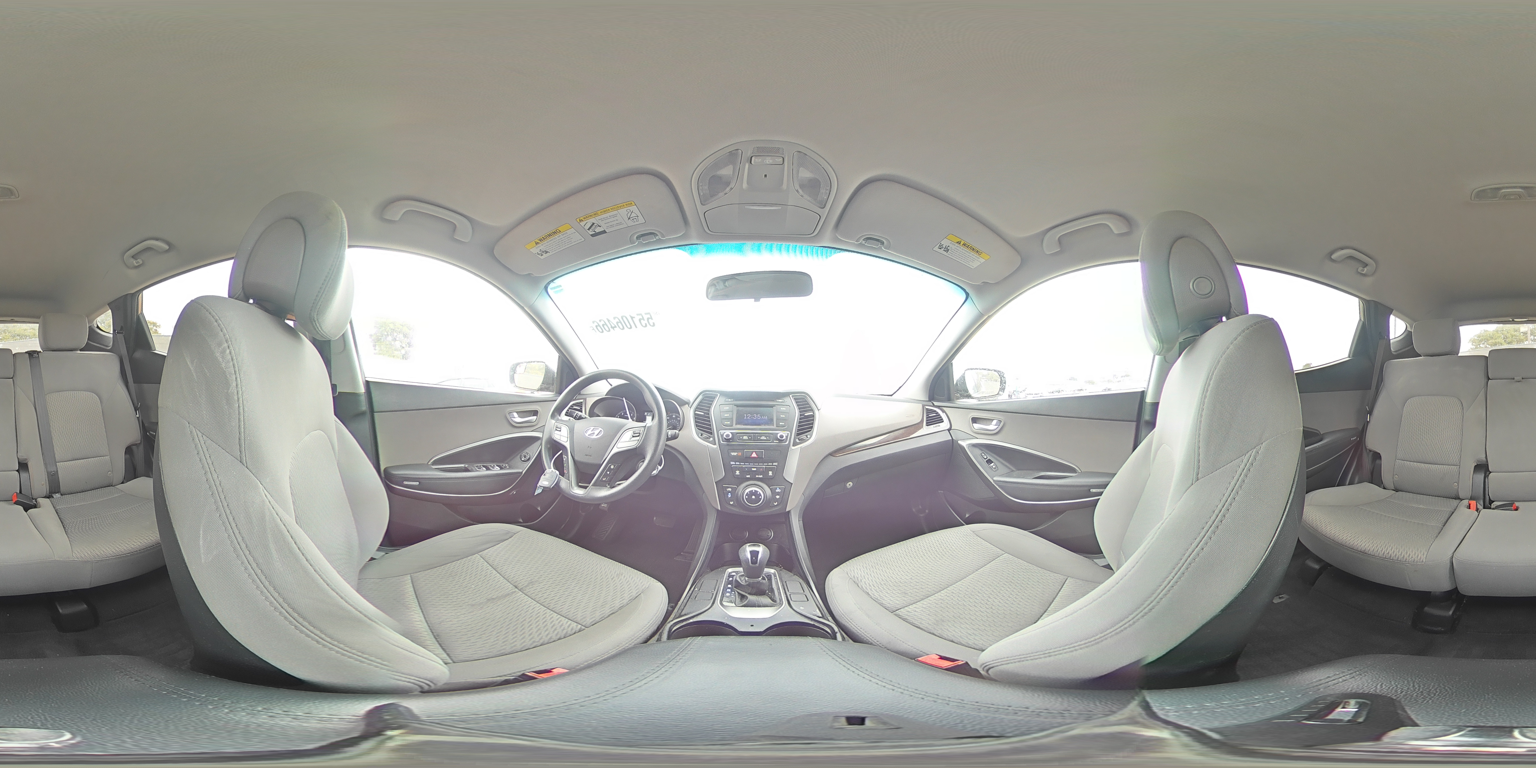 2017 Hyundai Santa Fe Sport 2.4l Серый vin: 5NMZT3LB2HH017729