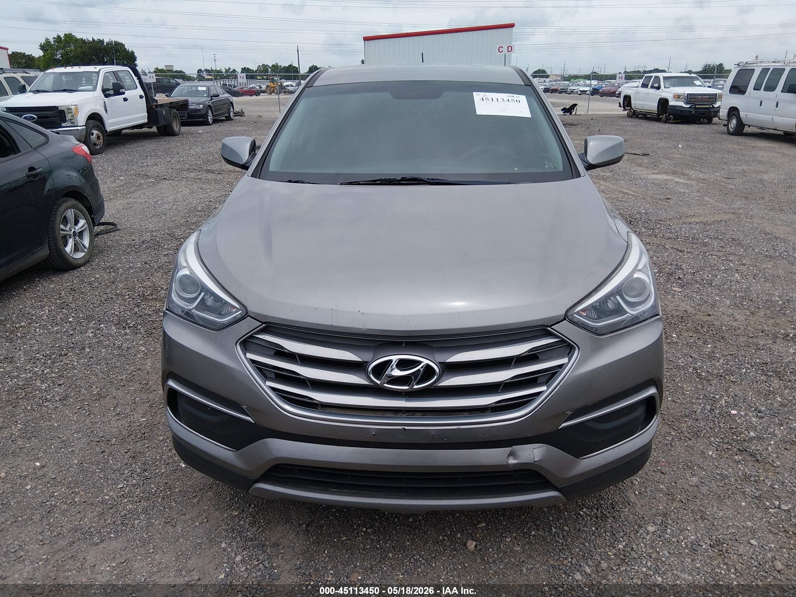 2018 Hyundai Santa Fe Sport 2.4l Brown vin: 5NMZT3LB2JH069352