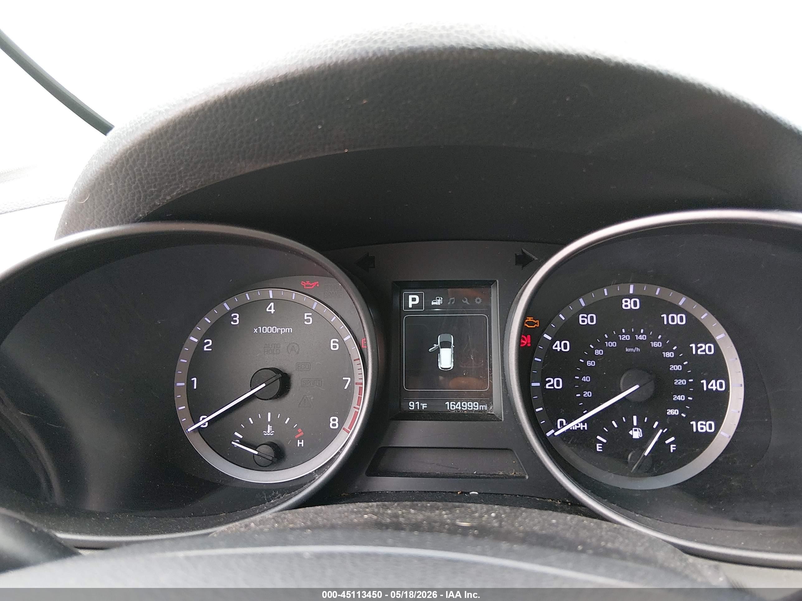 2018 Hyundai Santa Fe Sport 2.4l Brown vin: 5NMZT3LB2JH069352
