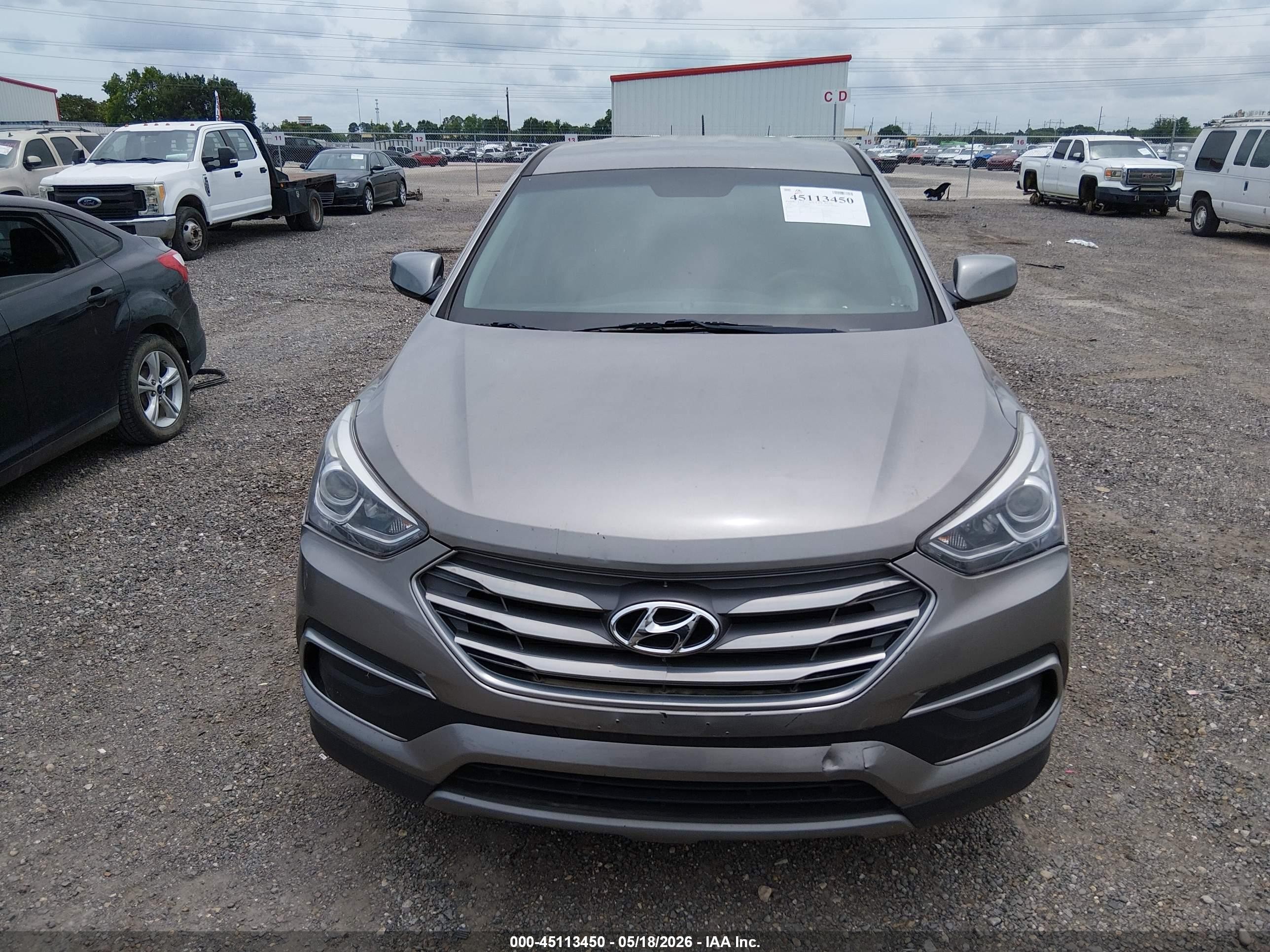 2018 Hyundai Santa Fe Sport 2.4l Brown vin: 5NMZT3LB2JH069352