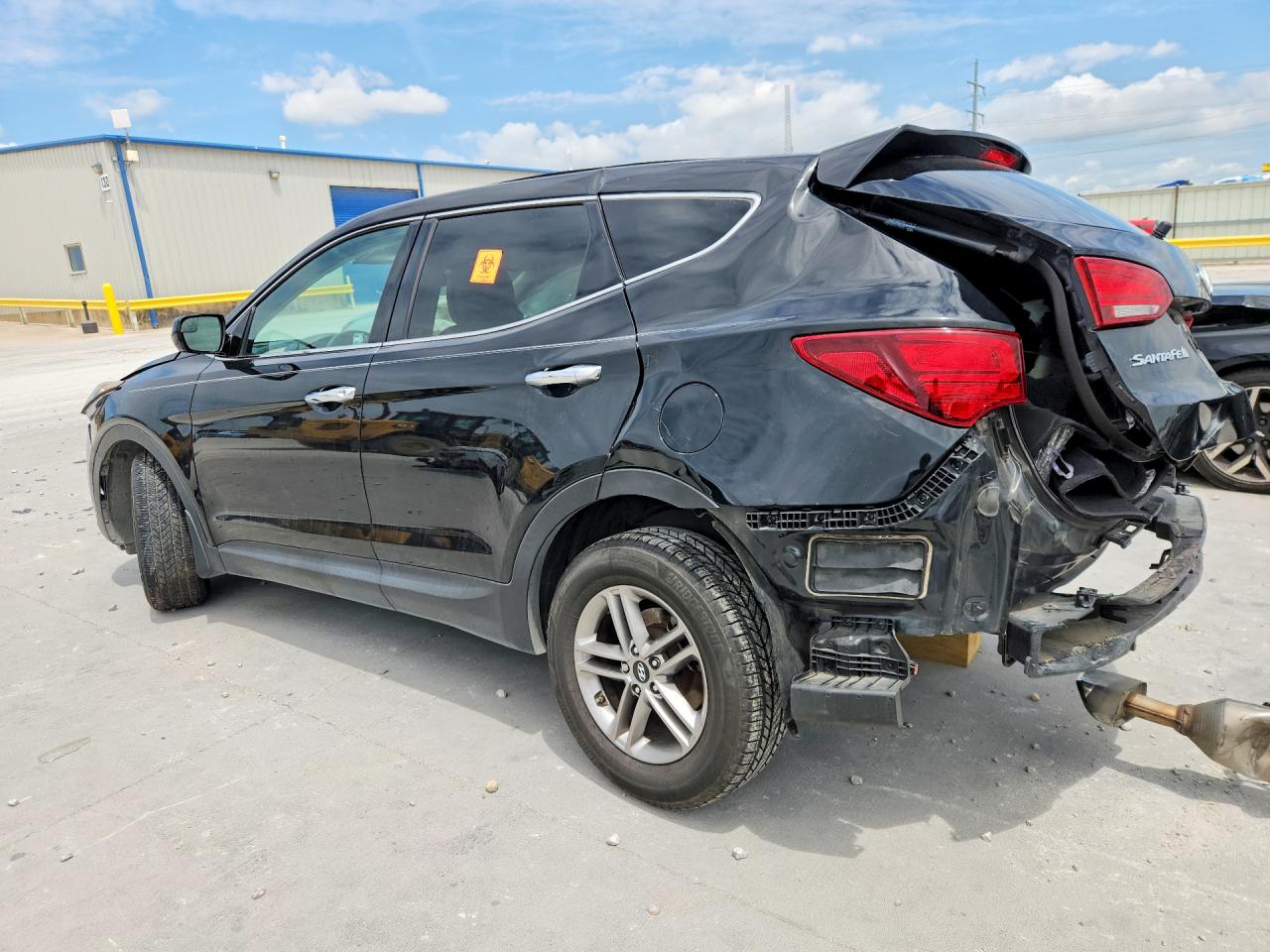 2018 Hyundai Santa Fe Sport 2.4l Черный vin: 5NMZT3LB3JH075466