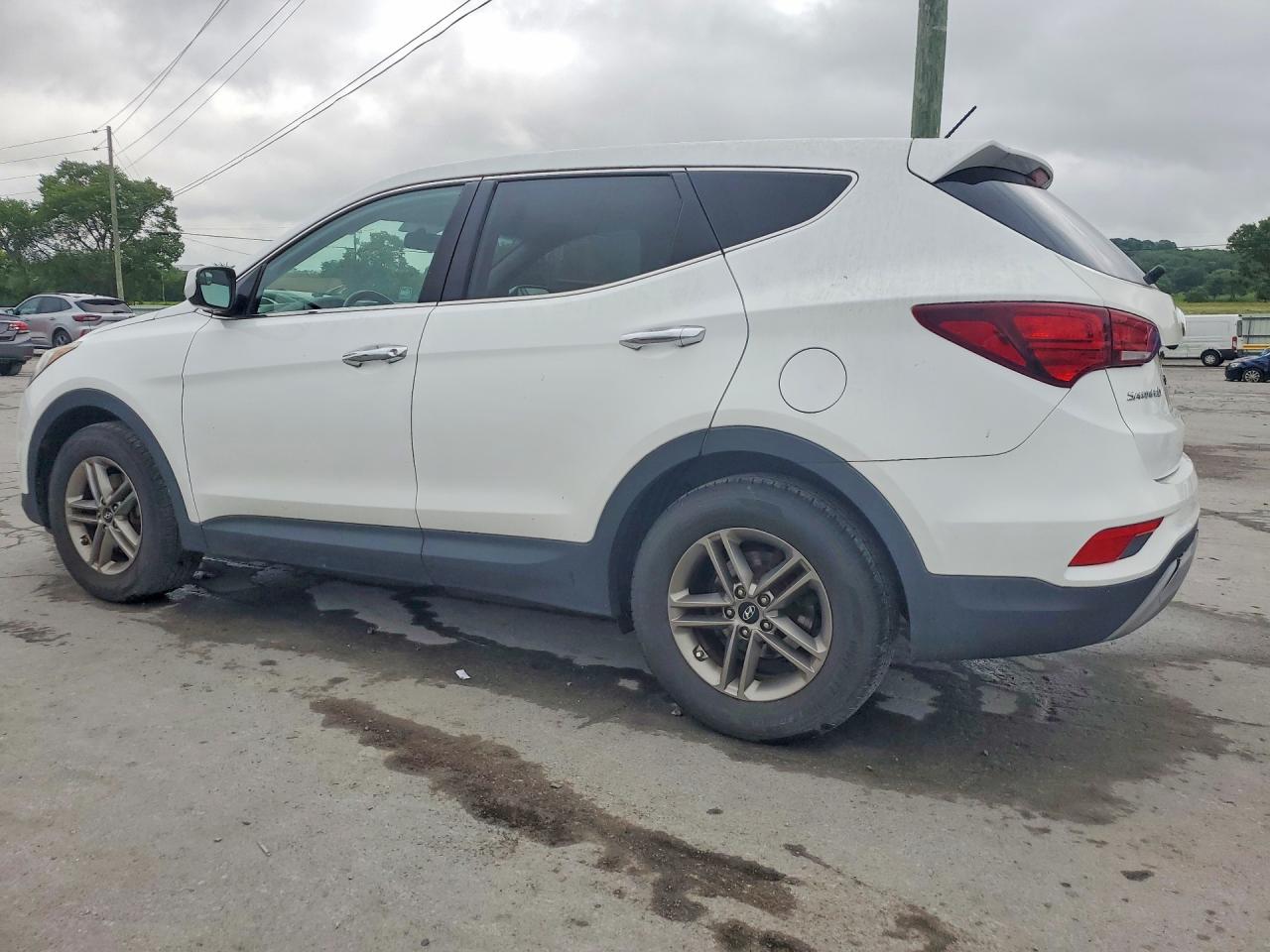 2018 Hyundai Santa Fe Sport 2.4l Белый vin: 5NMZT3LB5JH095833