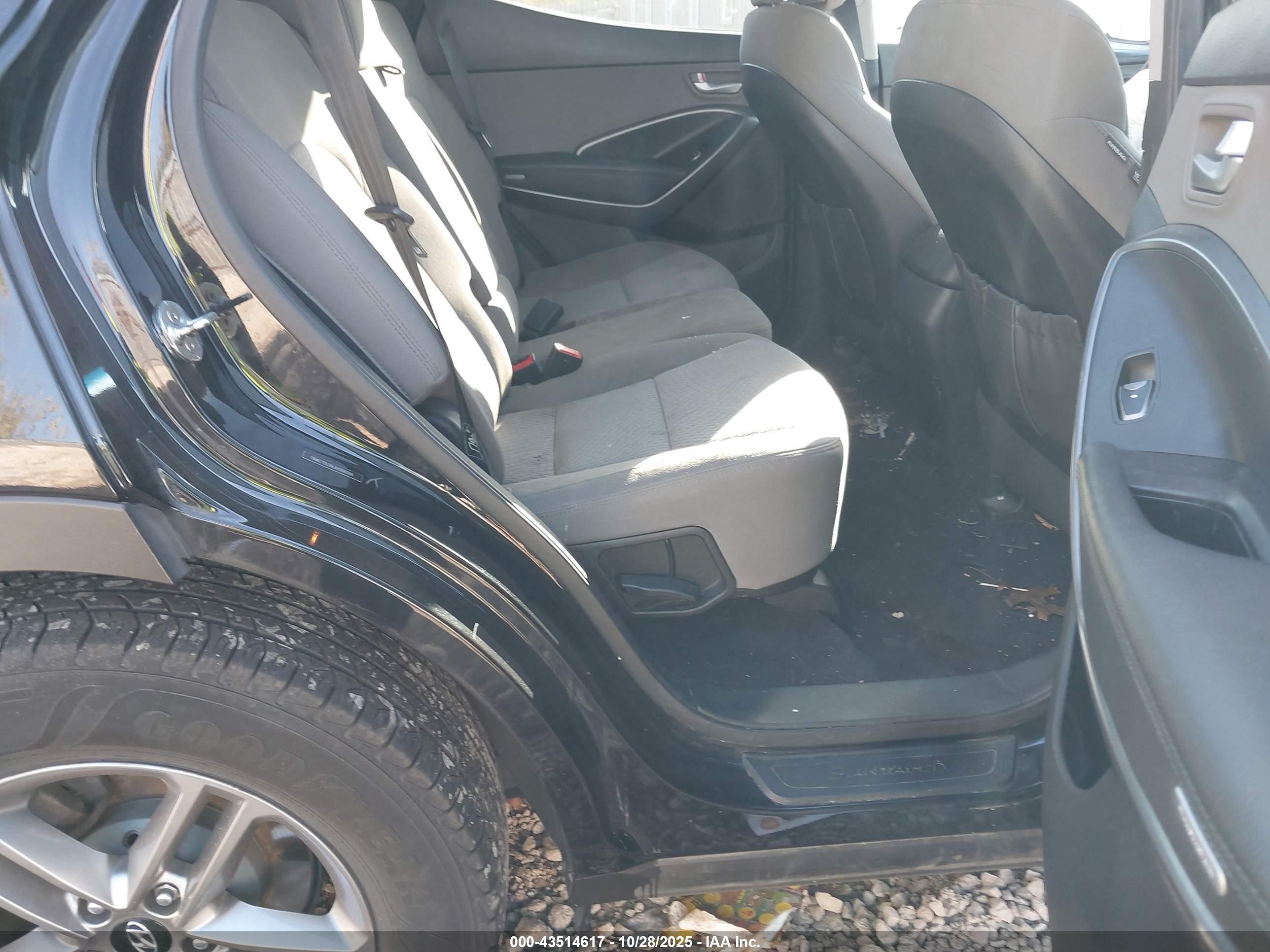 2018 Hyundai Santa Fe Sport 2.4l Черный vin: 5NMZTDLB6JH066184