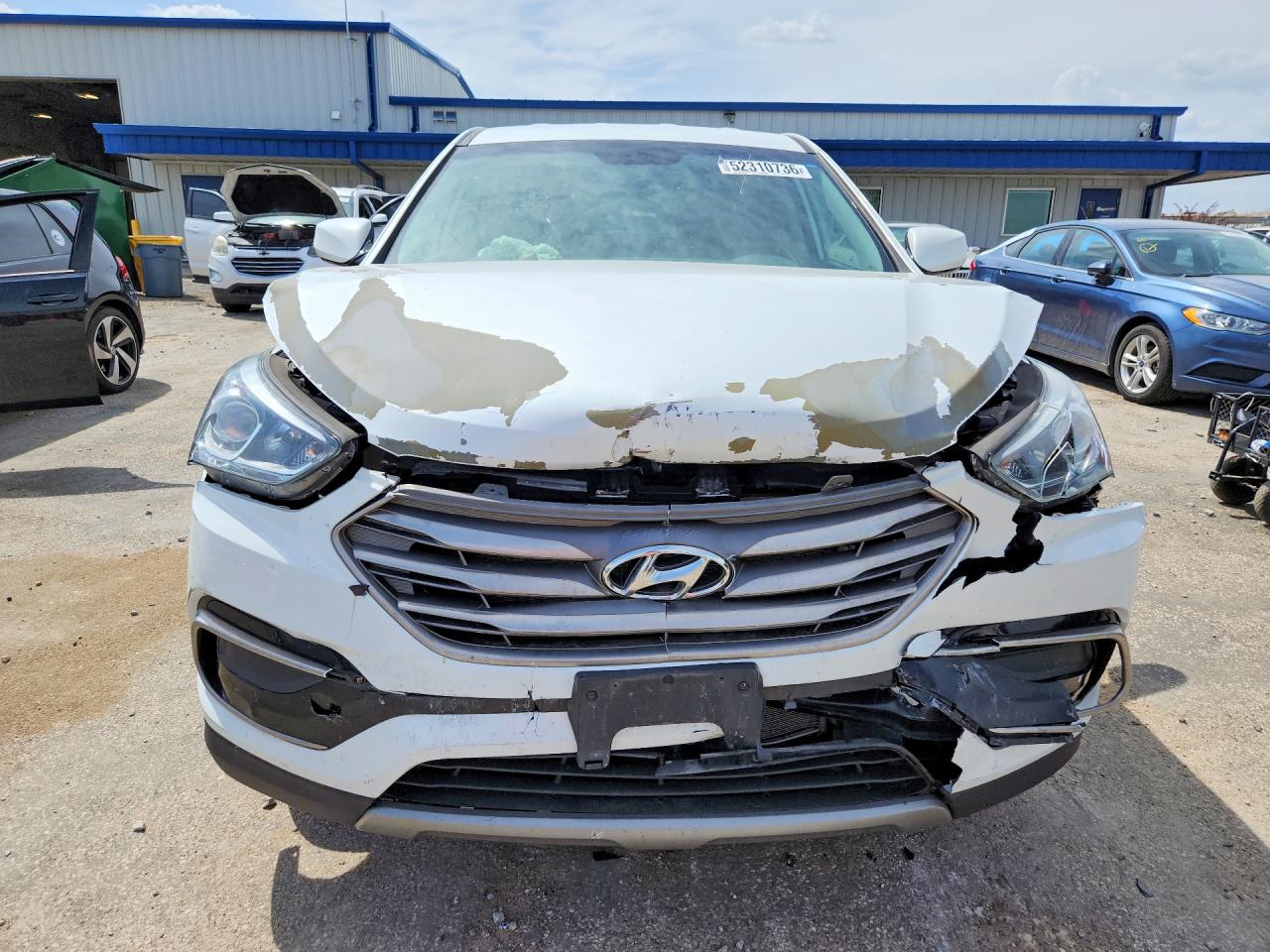 2017 Hyundai Santa Fe Sport 2.4l White vin: 5NMZTDLB8HH031012