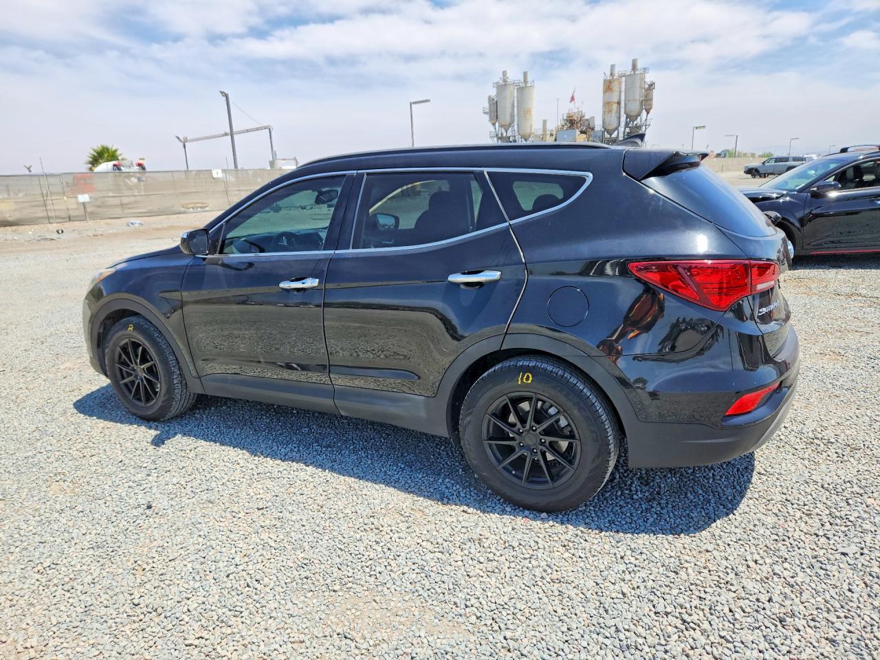 2018 Hyundai Santa Fe Sport 2.4l Черный vin: 5NMZU3LB0JH068116