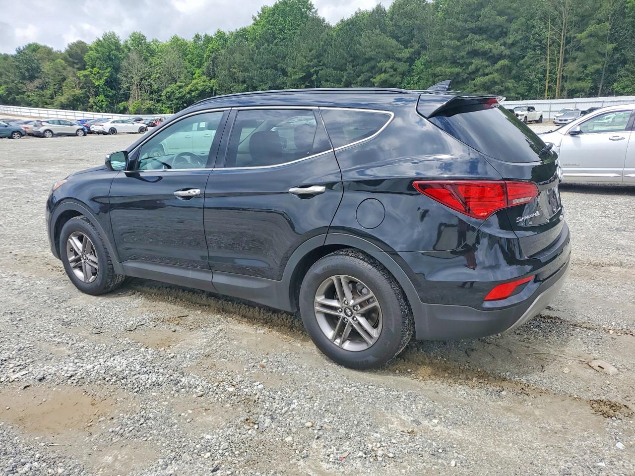 2017 Hyundai Santa Fe Sport 2.4l Черный vin: 5NMZU3LB1HH019100