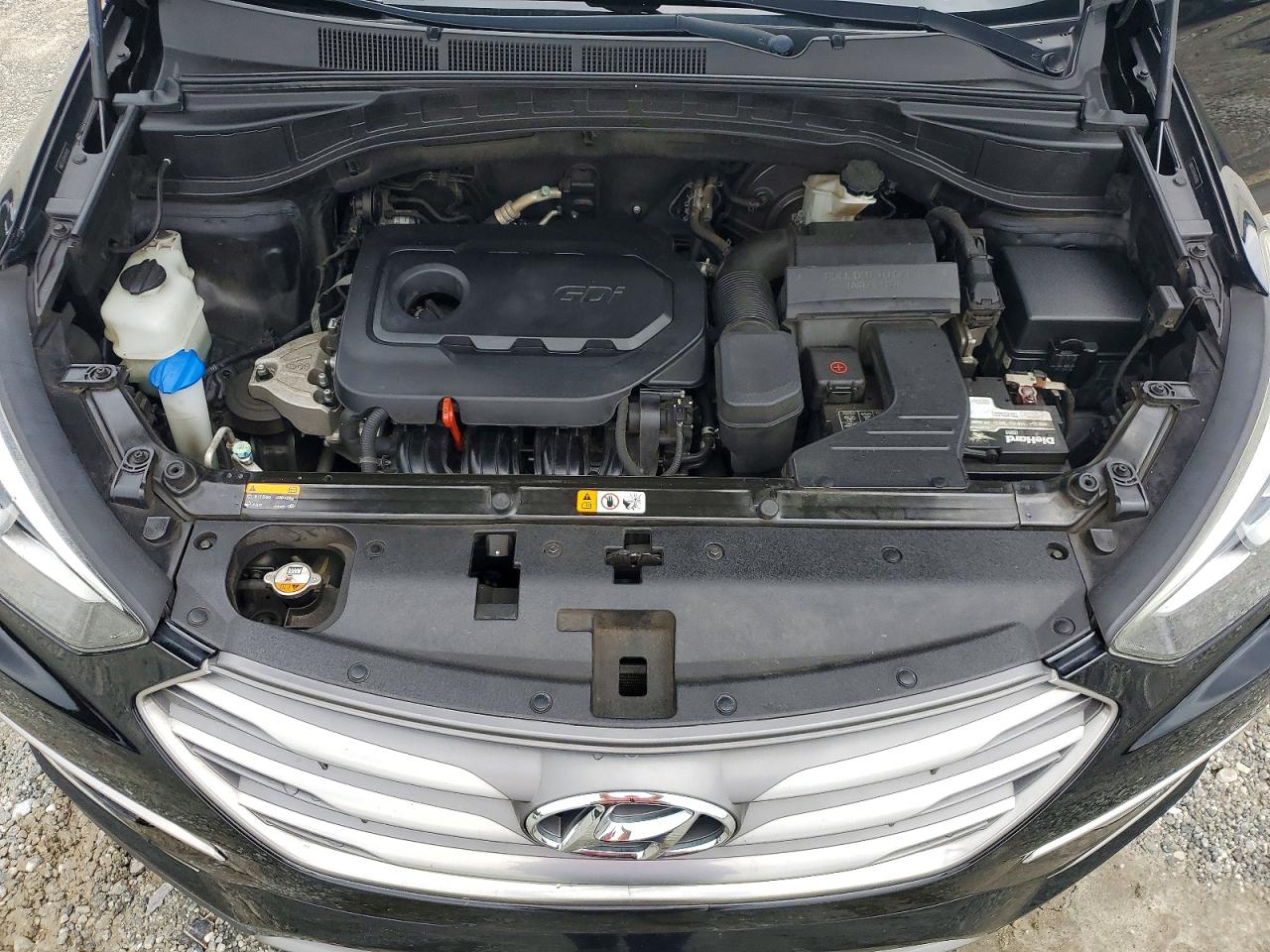 2017 Hyundai Santa Fe Sport 2.4l Черный vin: 5NMZU3LB1HH019100