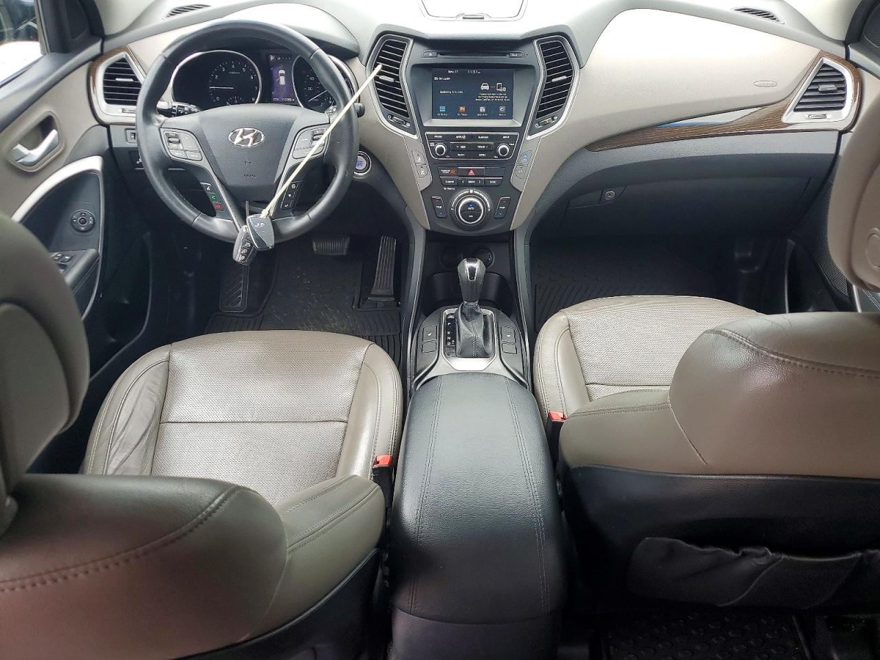 2017 Hyundai Santa Fe Sport 2.4l Черный vin: 5NMZU3LB1HH019100