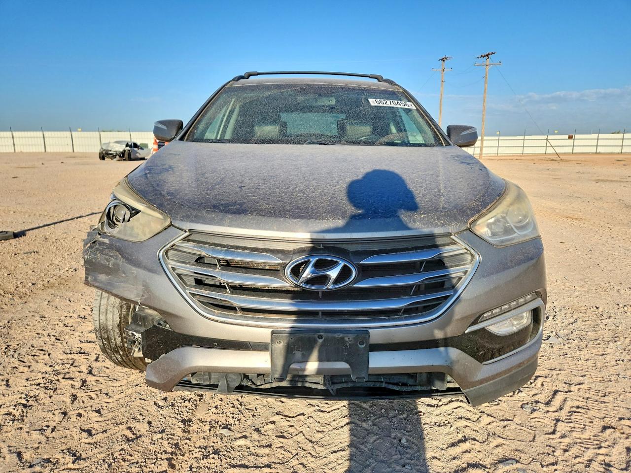 2018 Hyundai Santa Fe Sport 2.4l Silver vin: 5NMZU3LB3JH102839