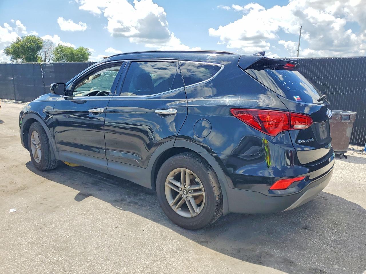 2018 Hyundai Santa Fe Sport 2.4l Black vin: 5NMZU3LB5JH058505
