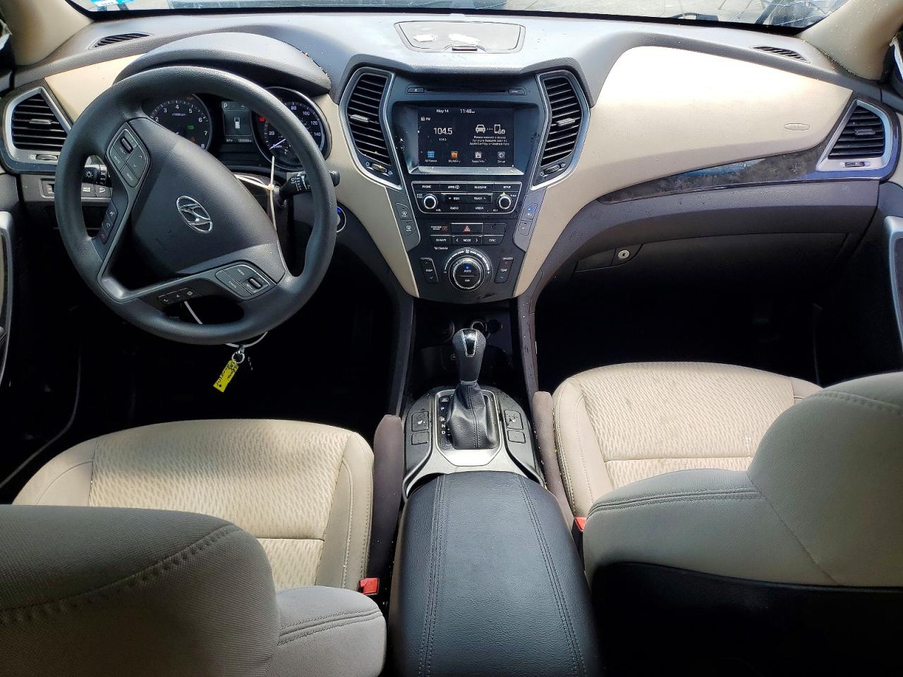 2018 Hyundai Santa Fe Sport 2.4l Black vin: 5NMZU3LB5JH058505
