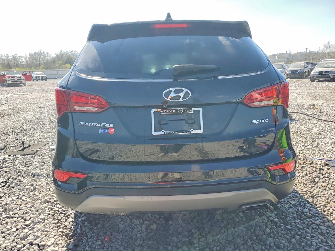 2017 Hyundai Santa Fe Sport 2.4l Black vin: 5NMZU3LB6HH030643