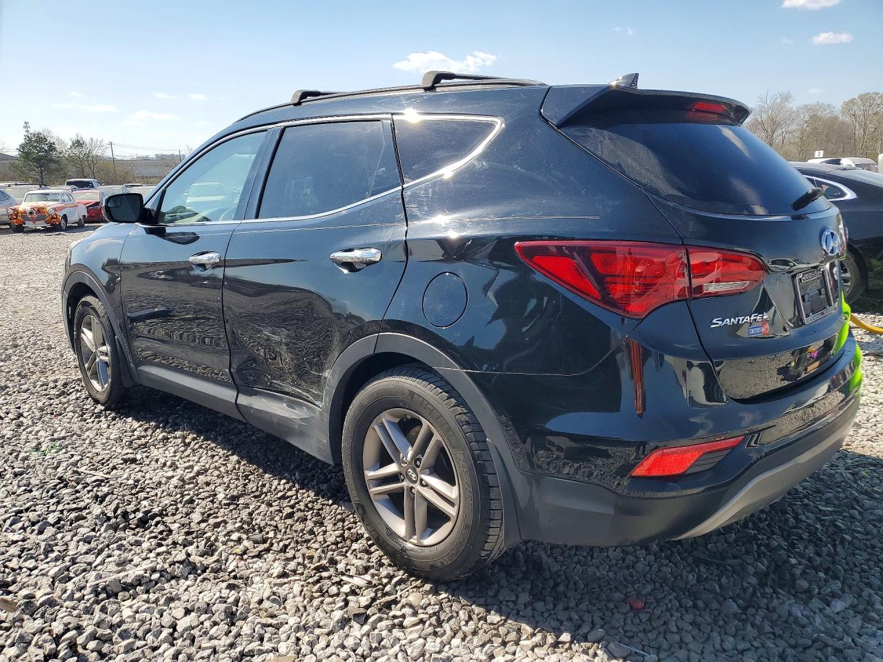 2017 Hyundai Santa Fe Sport 2.4l Black vin: 5NMZU3LB6HH030643