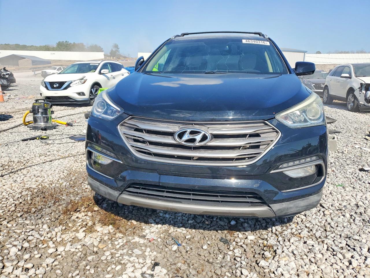 2017 Hyundai Santa Fe Sport 2.4l Black vin: 5NMZU3LB6HH030643