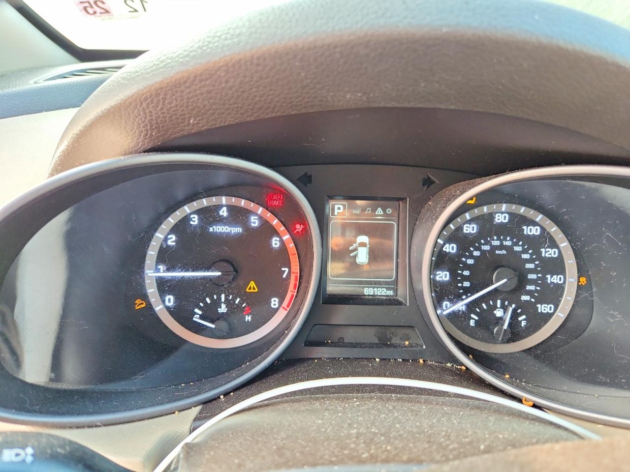 2017 Hyundai Santa Fe Sport 2.4l Белый vin: 5NMZU3LB8HH011849