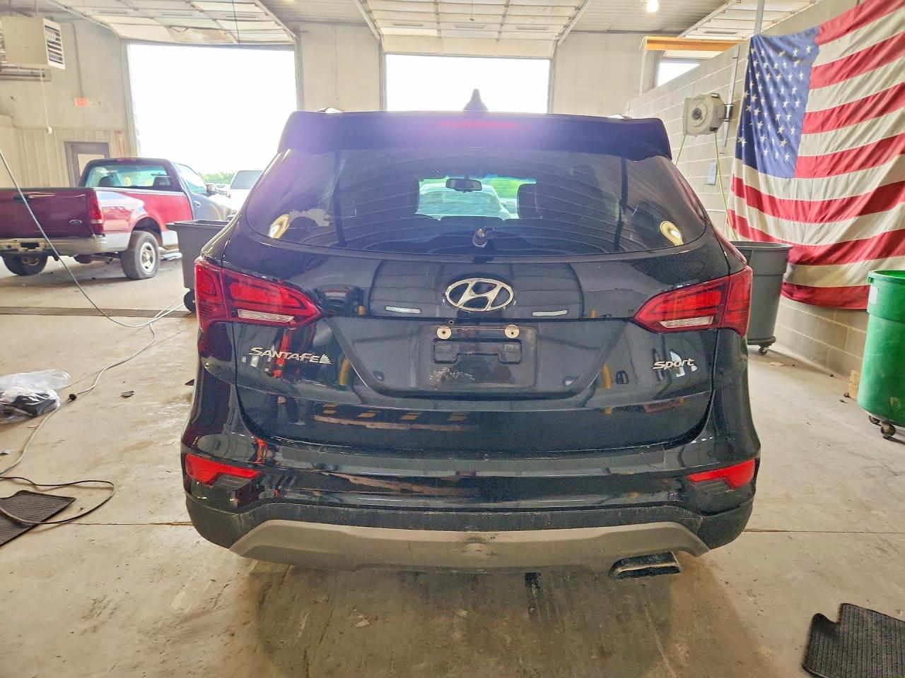 2017 Hyundai Santa Fe Sport 2.4l Black vin: 5NMZU3LB8HH040249