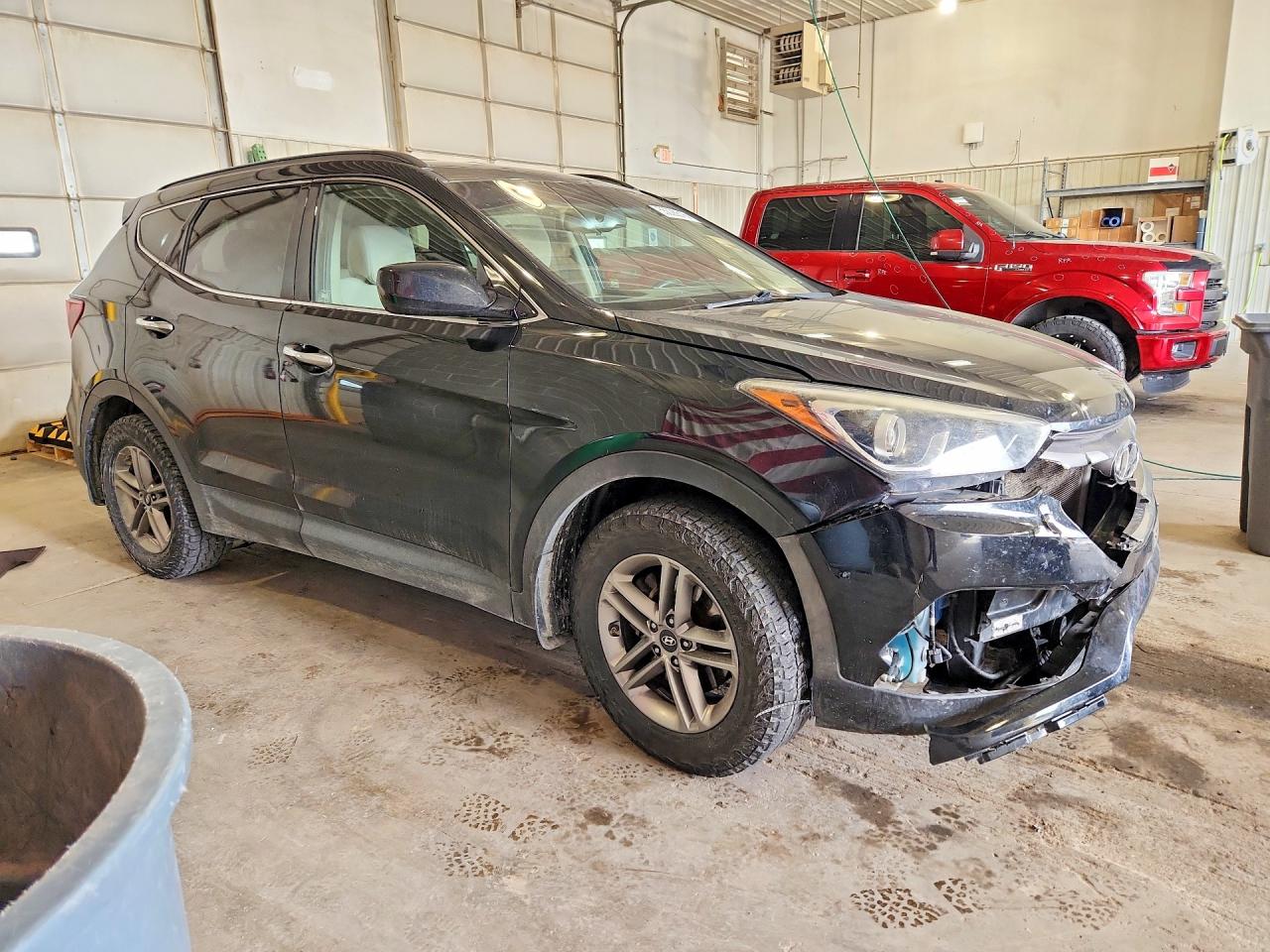 2017 Hyundai Santa Fe Sport 2.4l Black vin: 5NMZU3LB8HH040249