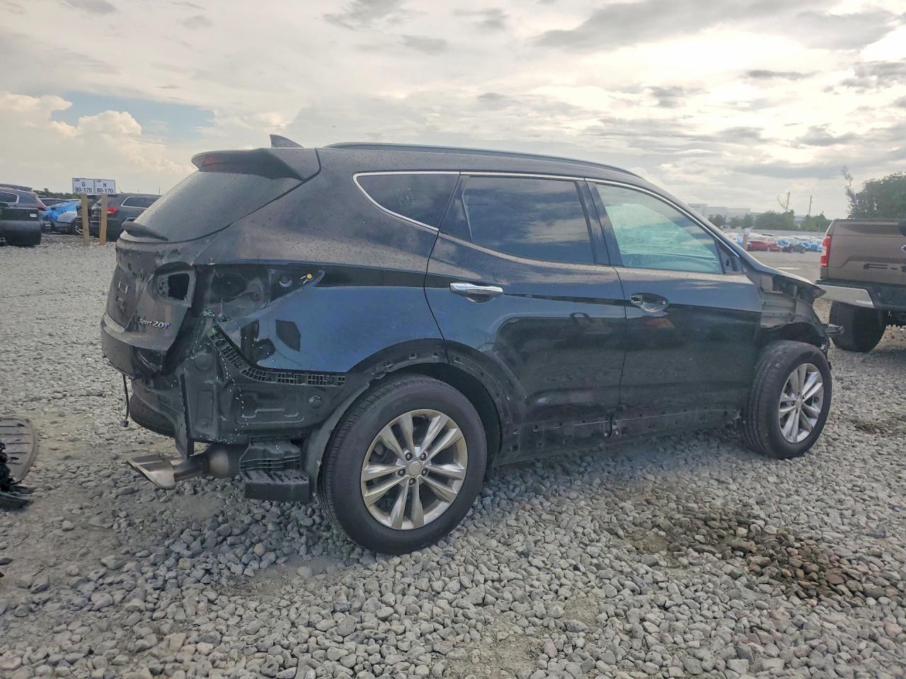 2018 Hyundai Santa Fe Sport 2.0t Черный vin: 5NMZU4LA5JH101284