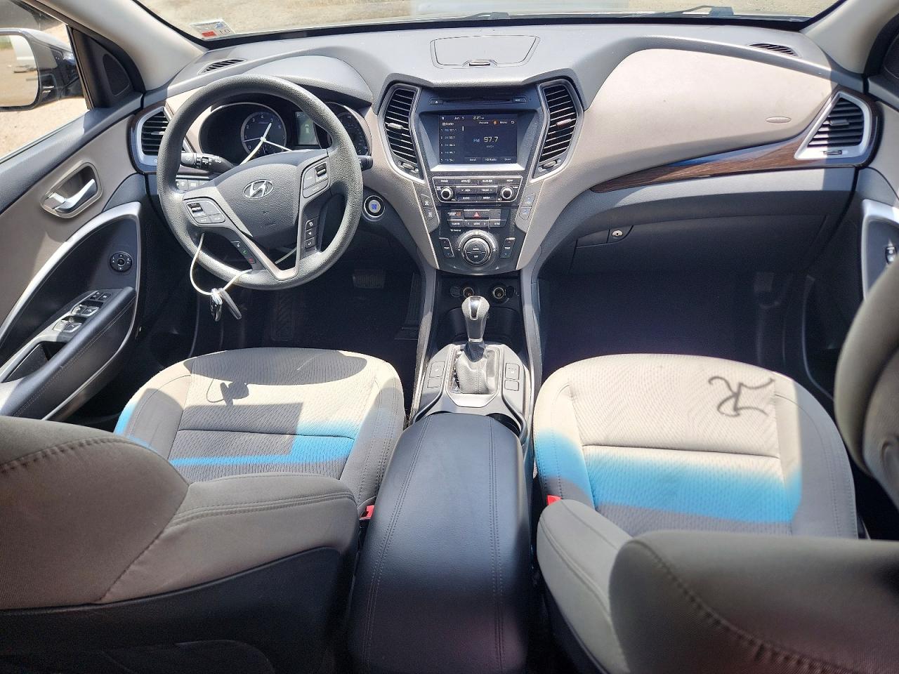 2018 Hyundai Santa Fe Sport 2.4l Gray vin: 5NMZUDLB1JH095377