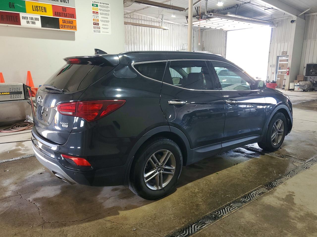 2018 Hyundai Santa Fe Sport 2.4l Черный vin: 5NMZUDLB7JH079121