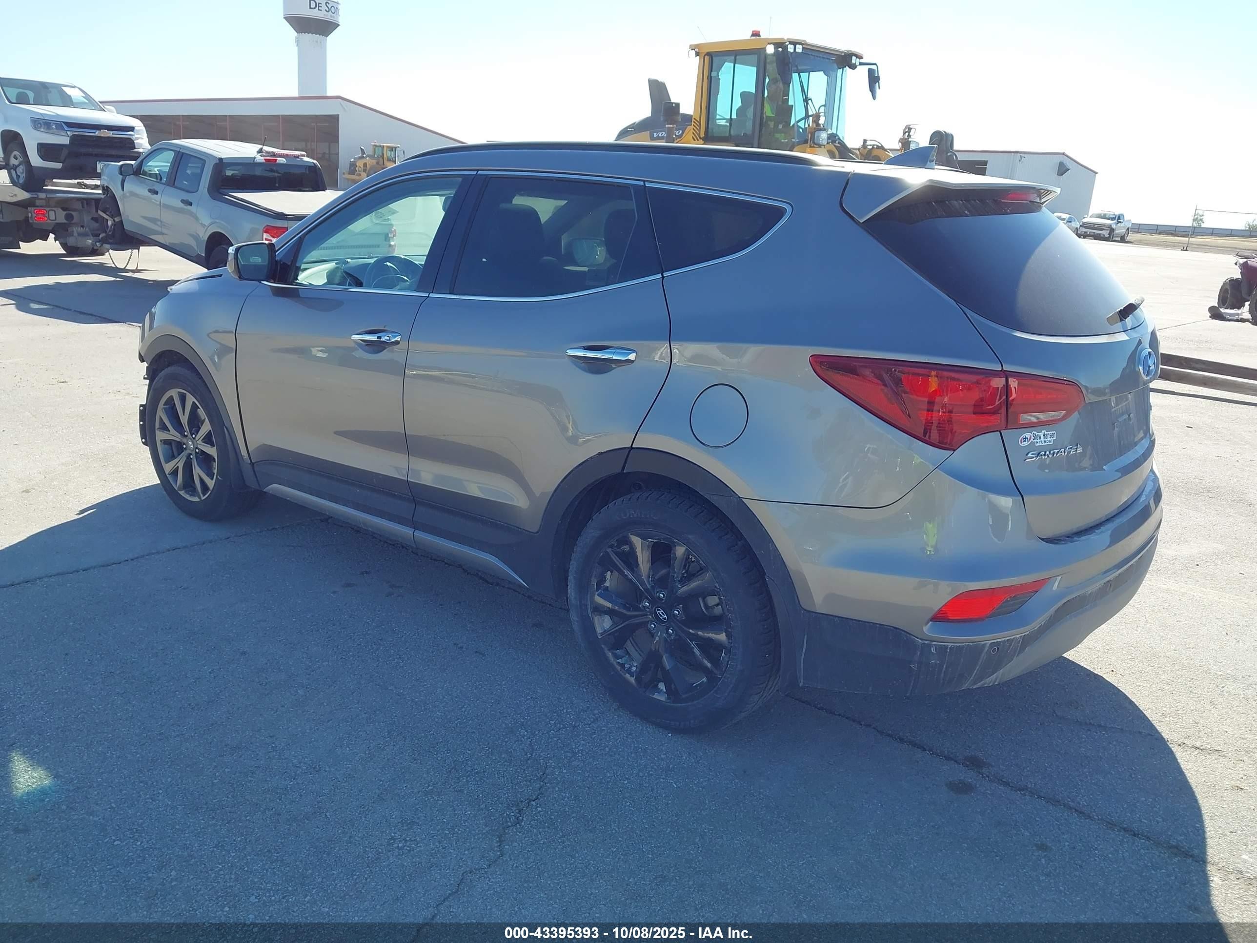 2018 Hyundai Santa Fe Sport 2.0t Ultimate Серый vin: 5NMZWDLA9JH100293