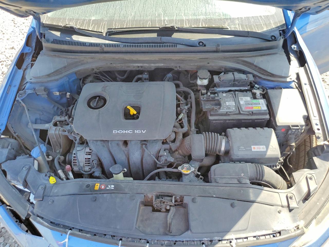 2017 Hyundai Elantra Se Blue vin: 5NPD74LF0HH211394
