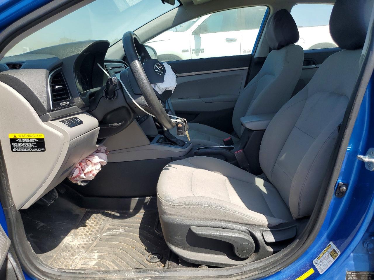 2017 Hyundai Elantra Se Синий vin: 5NPD74LF0HH211394