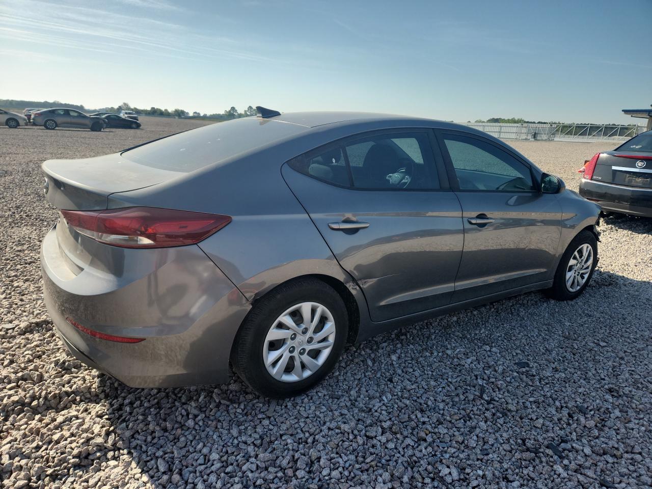 2018 Hyundai Elantra Se Серый vin: 5NPD74LF0JH369112