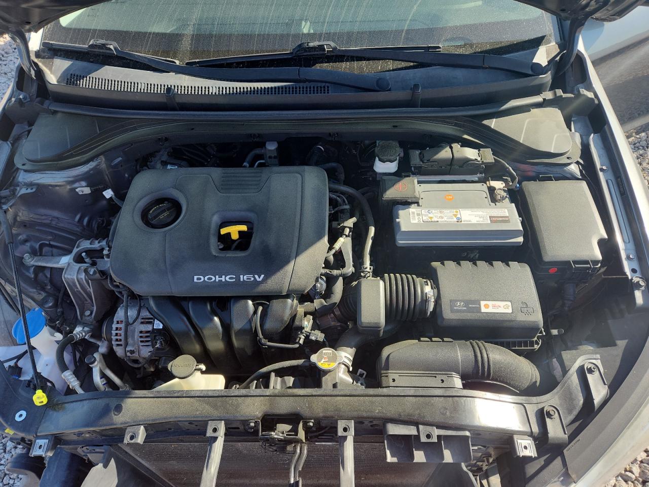 2018 Hyundai Elantra Se Серый vin: 5NPD74LF0JH369112