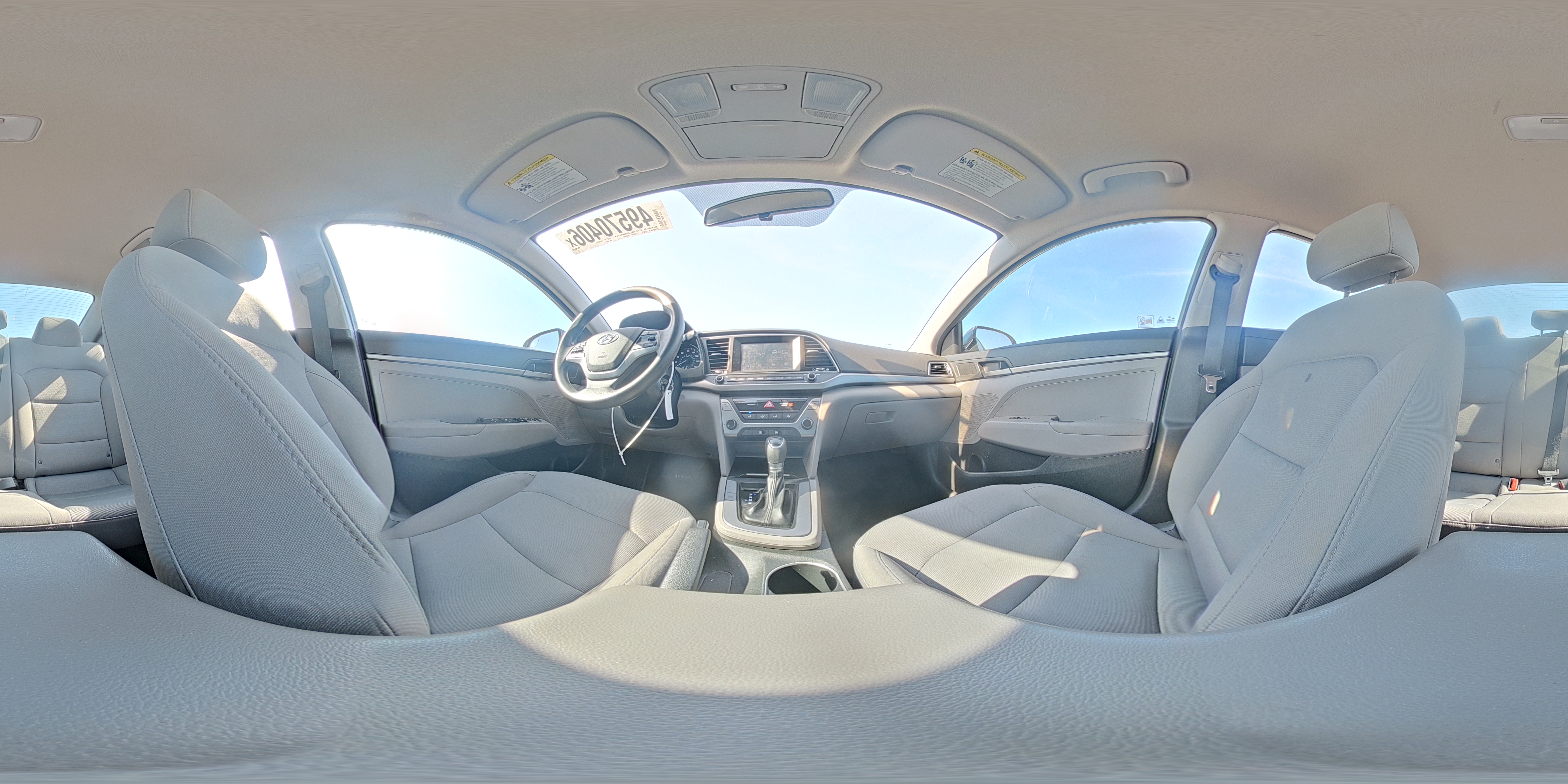 2018 Hyundai Elantra Se Серый vin: 5NPD74LF0JH369112