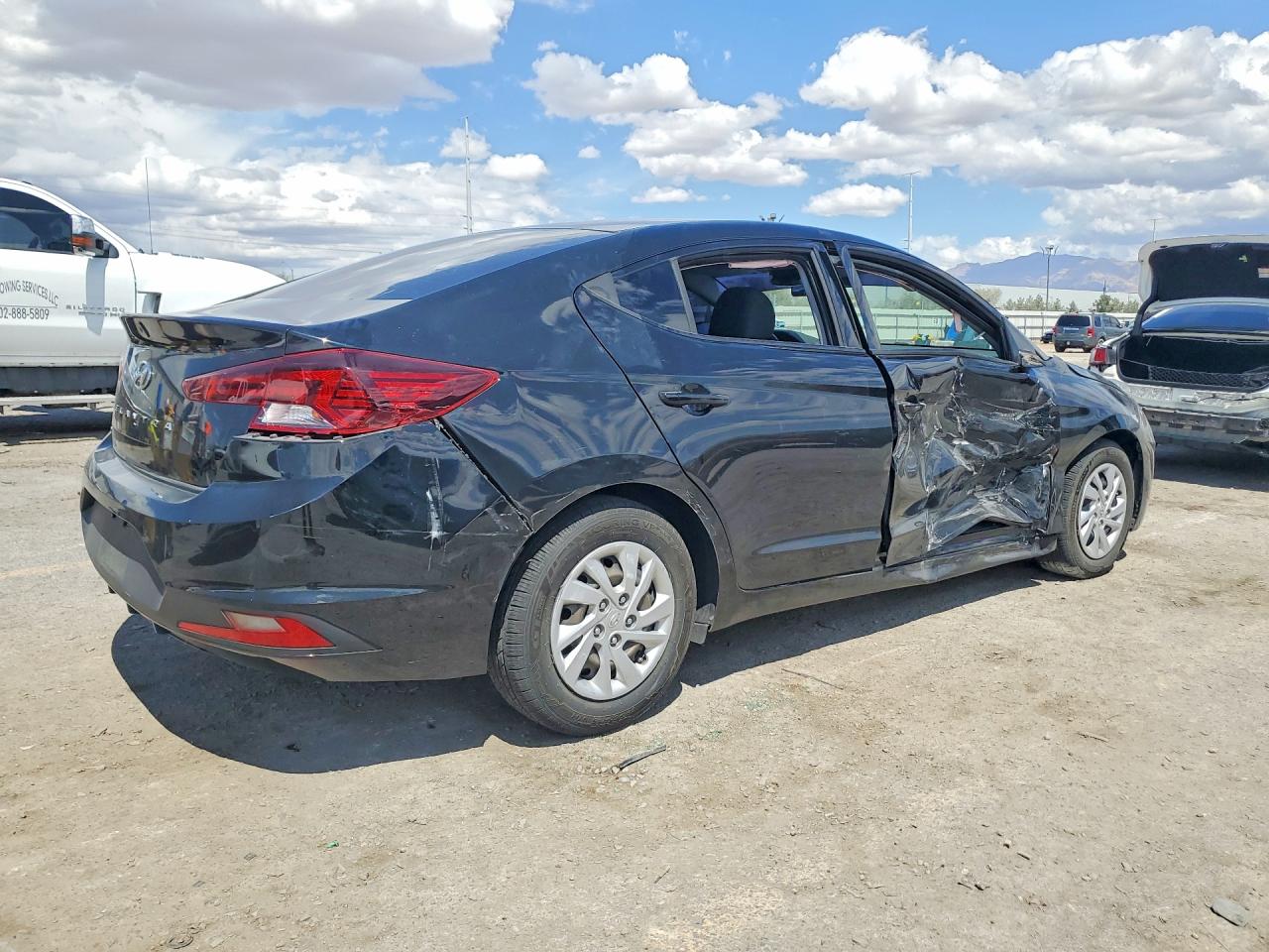 2020 Hyundai Elantra Se Black vin: 5NPD74LF0LH555686