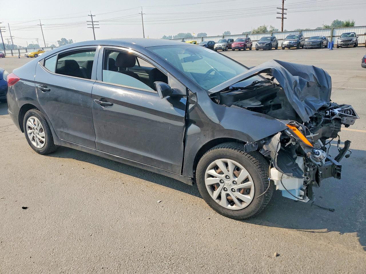 2020 Hyundai Elantra Se Black vin: 5NPD74LF0LH610962