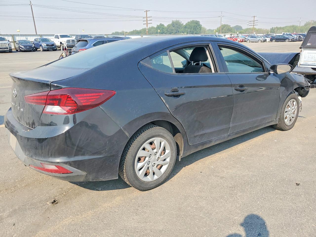 2020 Hyundai Elantra Se Black vin: 5NPD74LF0LH610962