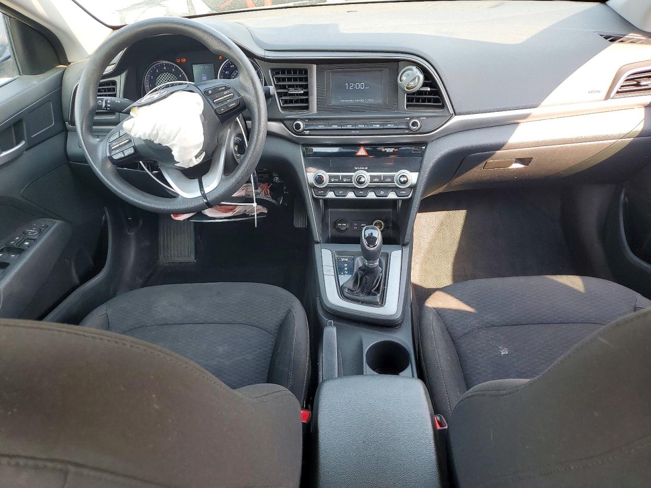 2020 Hyundai Elantra Se Black vin: 5NPD74LF0LH610962