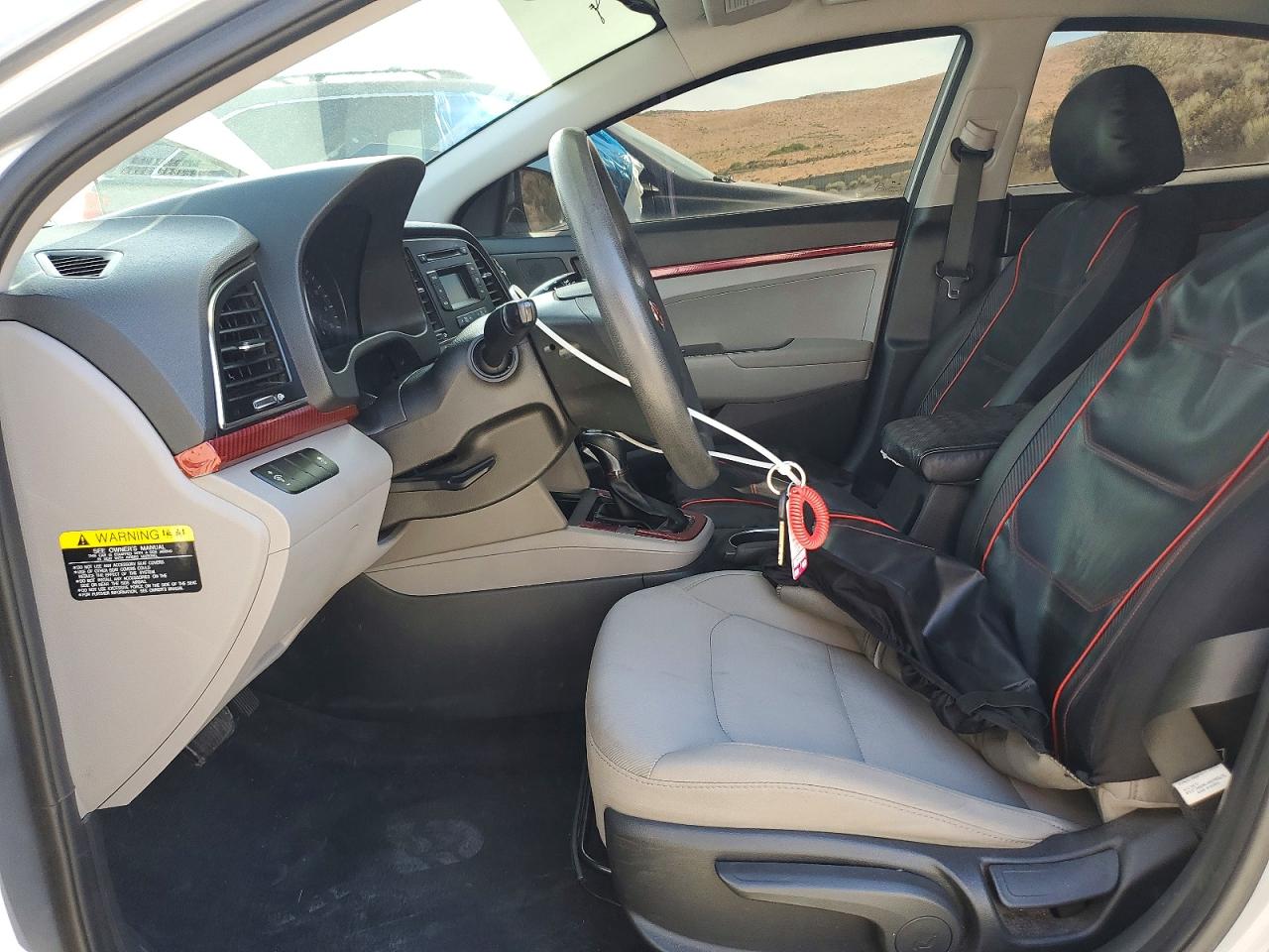 2017 Hyundai Elantra Se Silver vin: 5NPD74LF1HH138567