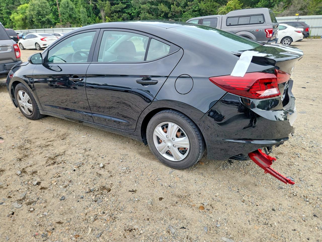 2019 Hyundai Elantra Se Black vin: 5NPD74LF1KH468099