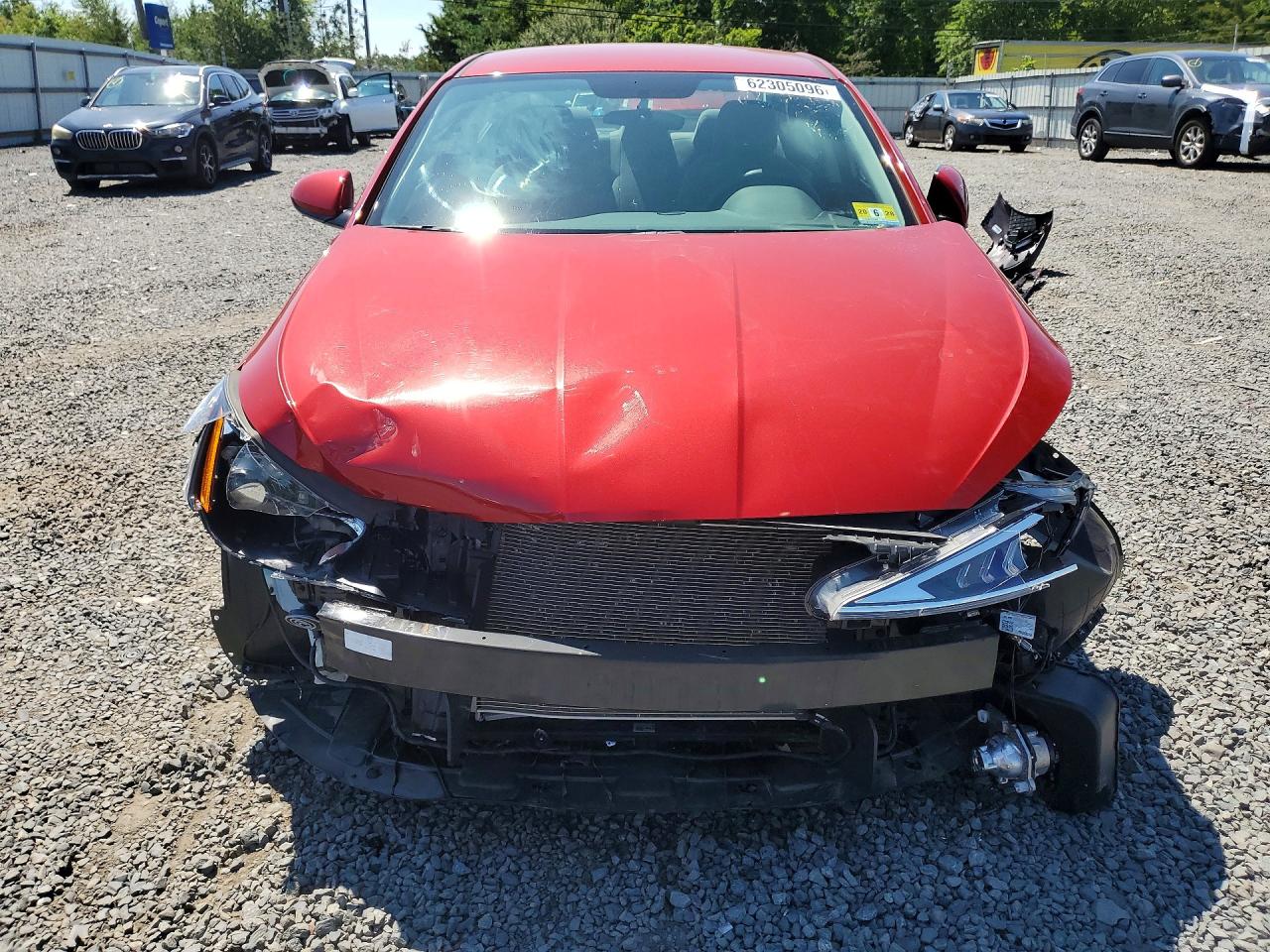 2019 Hyundai Elantra Se Maroon vin: 5NPD74LF1KH474047