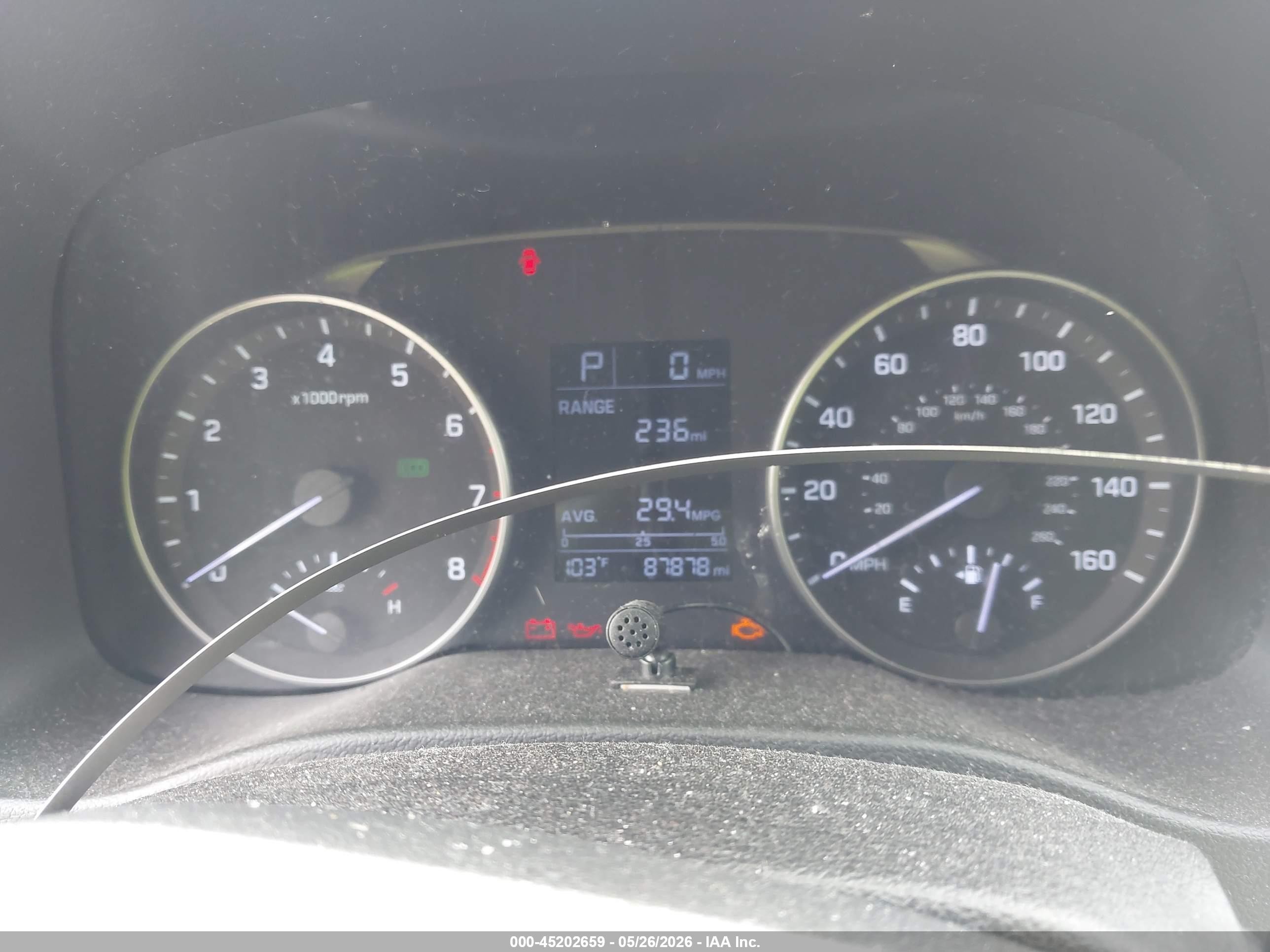 2017 Hyundai Elantra Se White vin: 5NPD74LF2HH069162