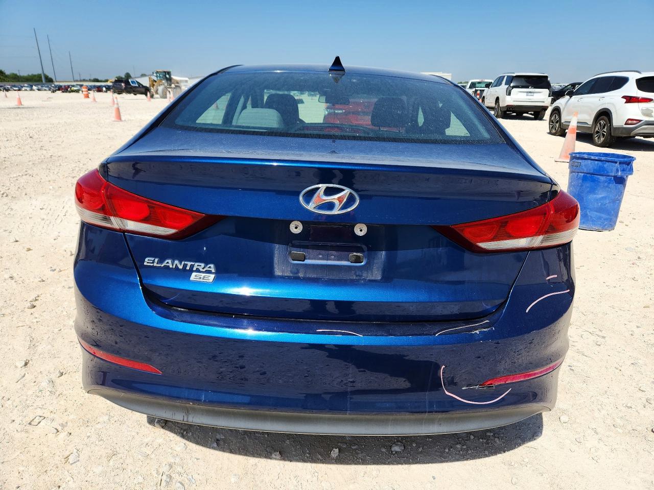 2017 Hyundai Elantra Se Blue vin: 5NPD74LF2HH180469