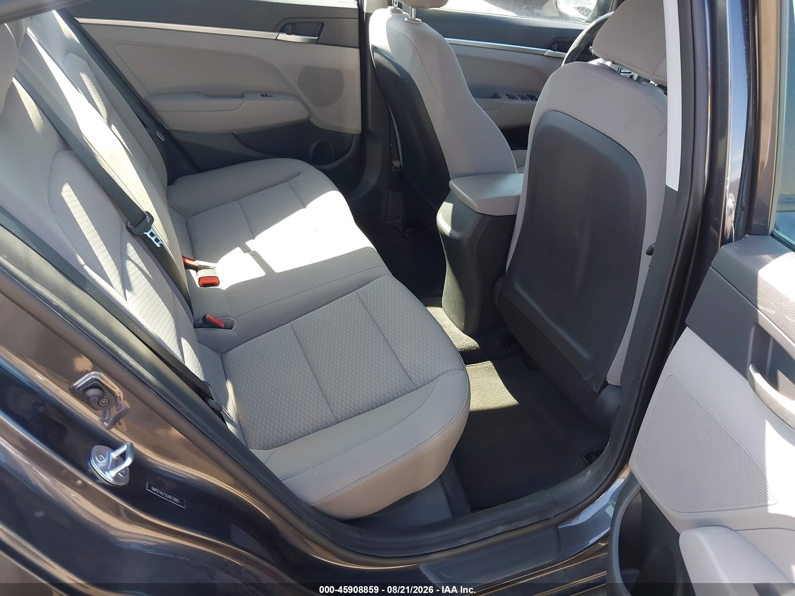 2020 Hyundai Elantra Se Серый vin: 5NPD74LF2LH612065