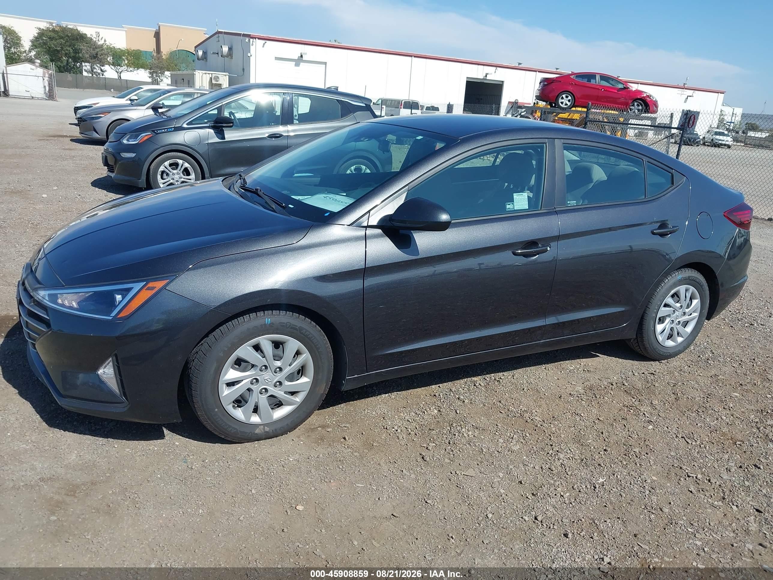 2020 Hyundai Elantra Se Серый vin: 5NPD74LF2LH612065