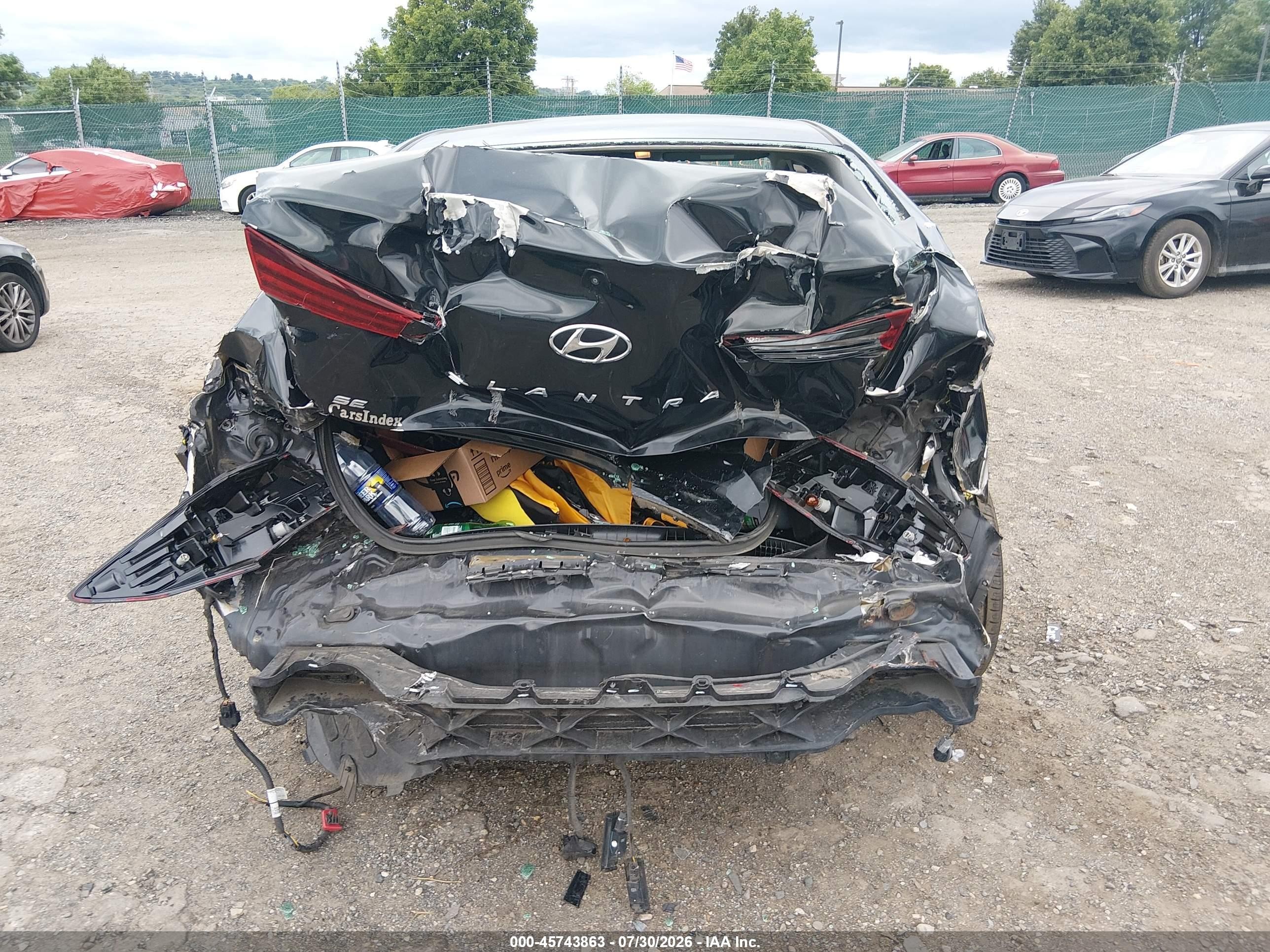 2019 Hyundai Elantra Se Black vin: 5NPD74LF3KH466158