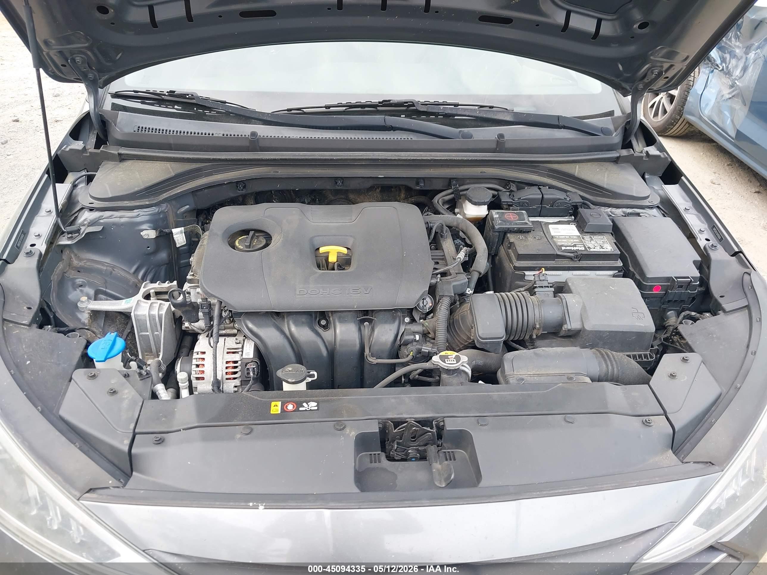 2020 Hyundai Elantra Se Gray vin: 5NPD74LF3LH513626