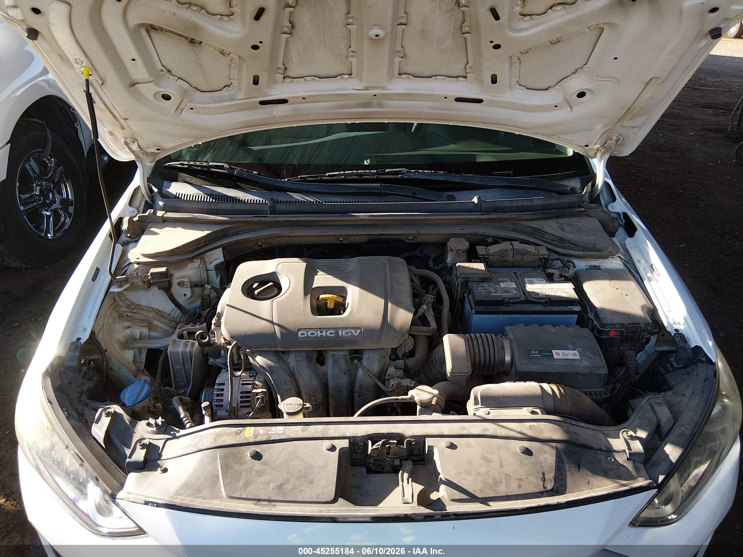 2017 Hyundai Elantra Se Белый vin: 5NPD74LF4HH113873