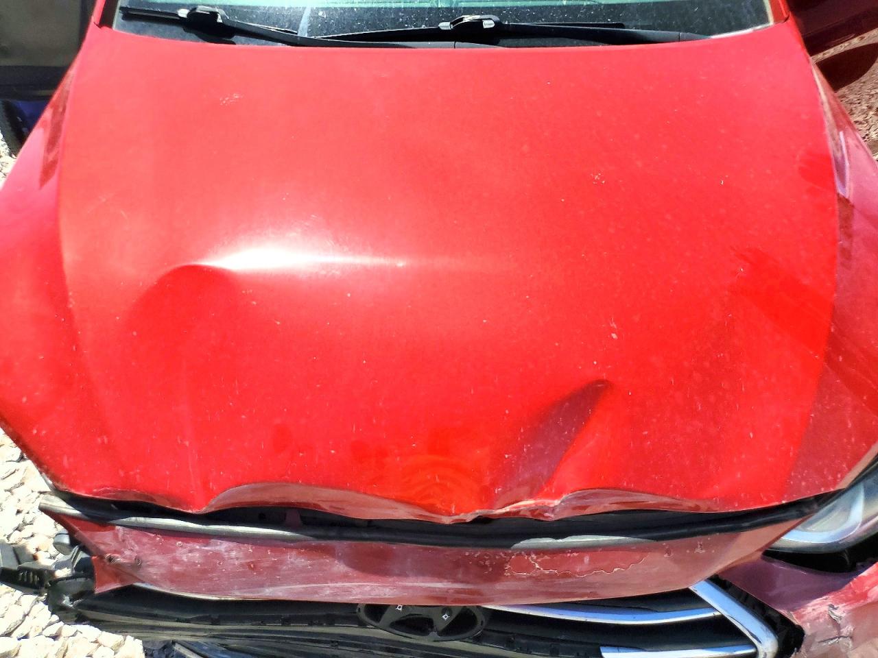 2017 Hyundai Elantra Se Red vin: 5NPD74LF4HH189500