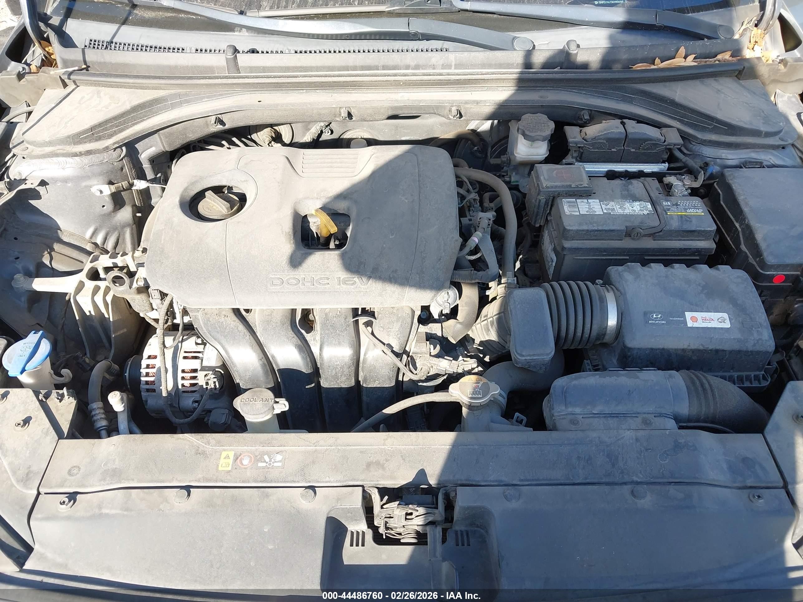 2019 Hyundai Elantra Se Gray vin: 5NPD74LF5KH406169