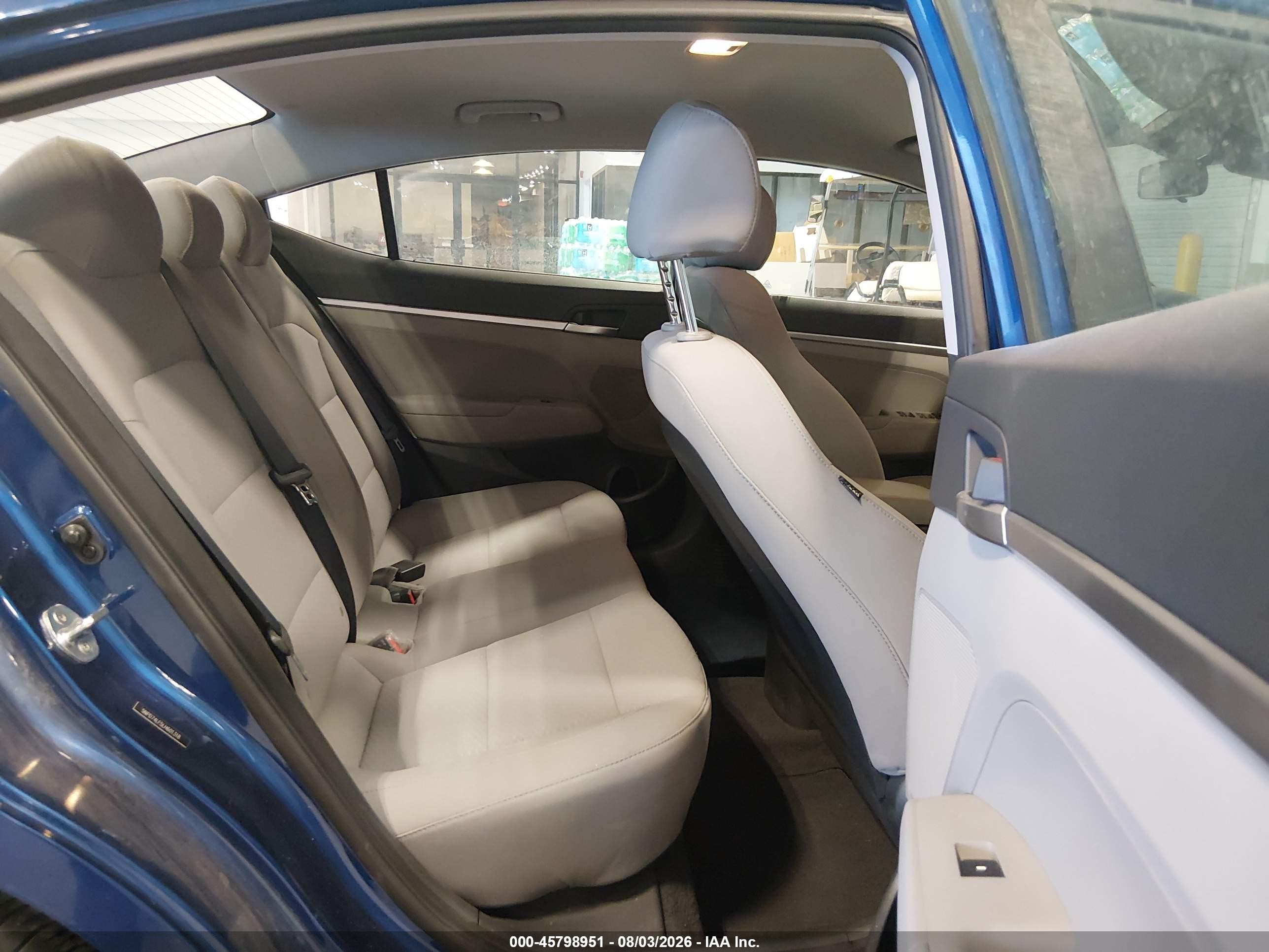 2020 Hyundai Elantra Se Синий vin: 5NPD74LF5LH601318