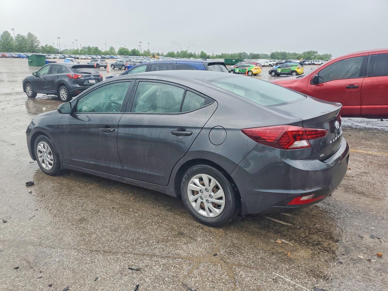 2020 Hyundai Elantra Se Gray vin: 5NPD74LF5LH612822
