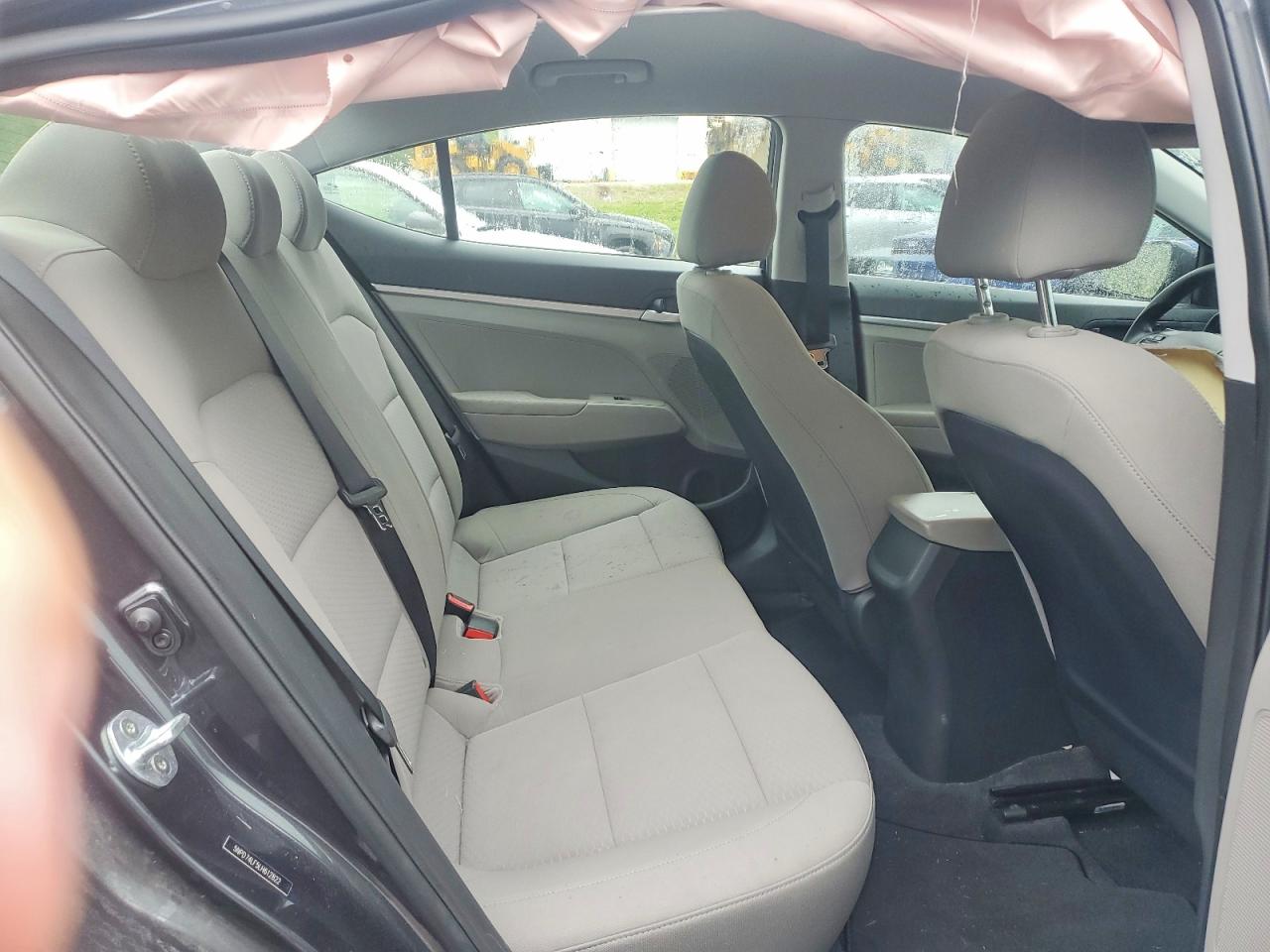 2020 Hyundai Elantra Se Gray vin: 5NPD74LF5LH612822